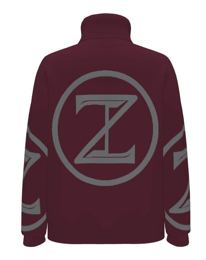 Inaugural Logo Turtleneck - Cashmere Wine