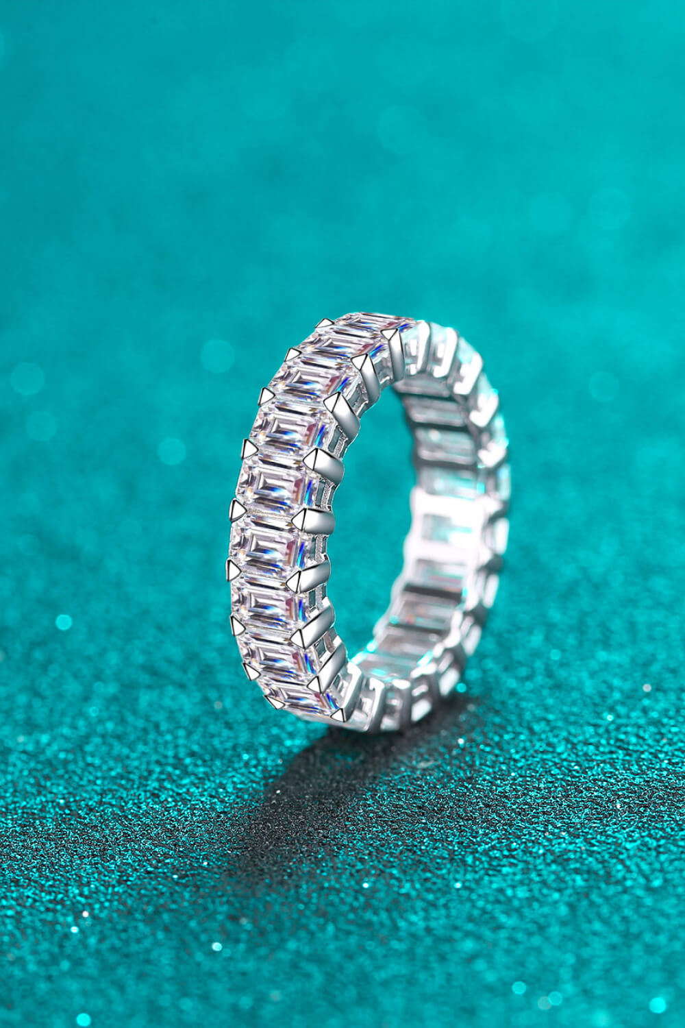 Rhodium-Plated Ring