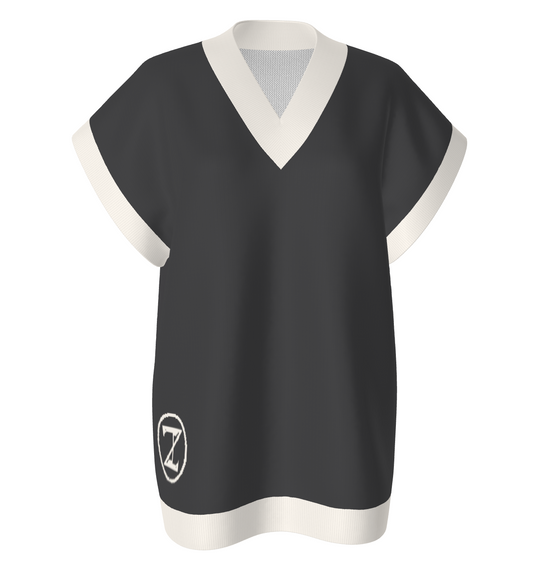 Inaugural Logo Oversized Vest - Black